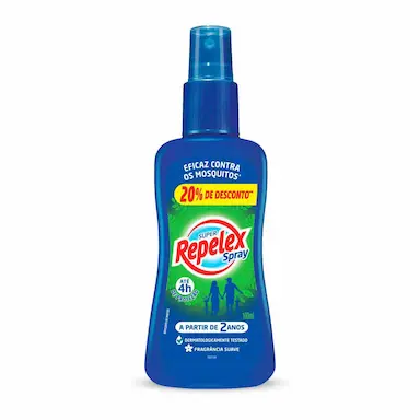 Repelente Repelex Super Spray 100ml com 20% de desconto