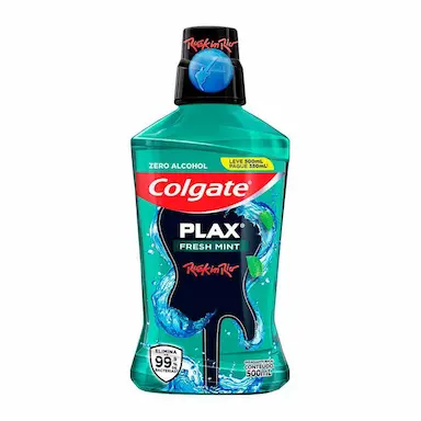 Enxaguante Bucal Sem Álcool Colgate Plax Fresh Mint 500ml