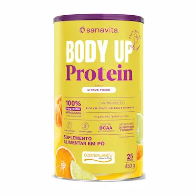 Body Up Protein Sanavita Frutas Cítricas 450g