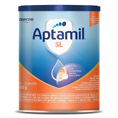 Fórmula Infantil Aptamil SL Danone 1 a 3 anos 800g