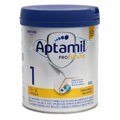 Fórmula Infantil Aptamil Profutura 1 Danone 0 a 6 meses 800g