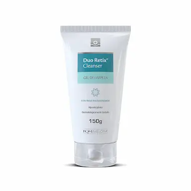 Gel de Limpeza Facial Melora Duo Retix Cleanser Pele Acneica 150g