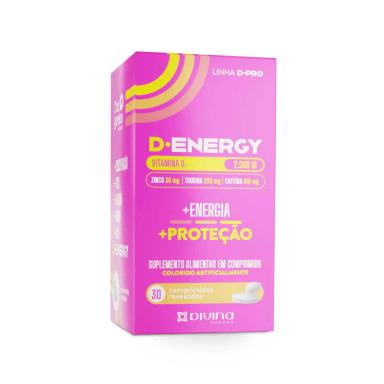 Polivitamínico D-Energy 30 comprimidos