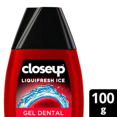 Gel Dental Closeup Liquifresh Red Hot 100g