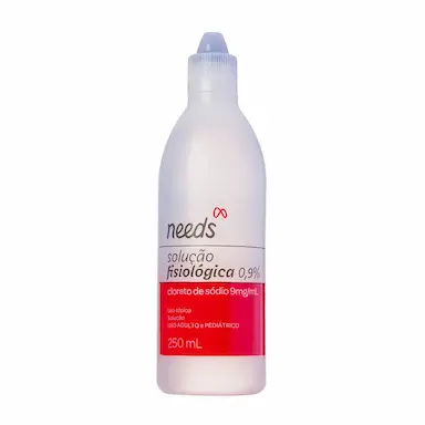 Soro Fisiológico Cloreto de Sódio 0,9% Needs 250ml