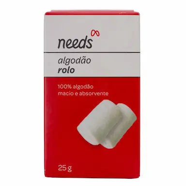 Algodão Rolo Needs 25g