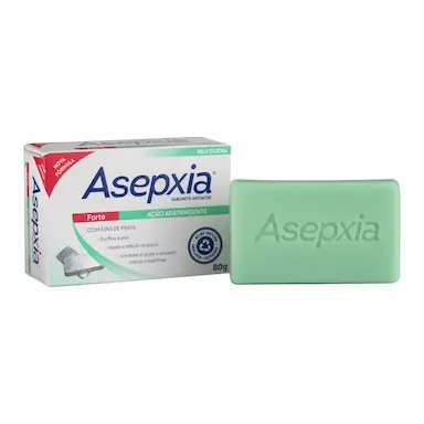 Sabonete em Barra Asepxia Forte Adstringente Pele Oleosa com 80g