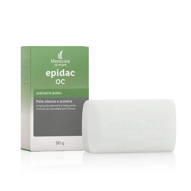 Sabonete Facial em Barra Mantecorp Epidac Oc Antioleosidade com 90g
