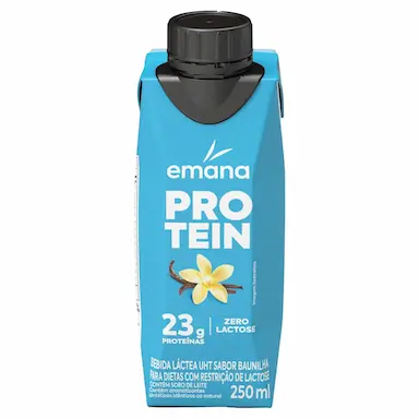 Bebida Proteica Emana Protein Baunilha 23g Proteína 250ml