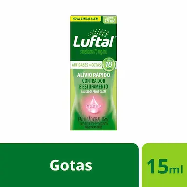Luftal Simeticona 75mg/ml Gotas 15ml
