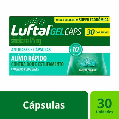 Luftal Gel Caps Simeticona 125mg 30 cápsulas