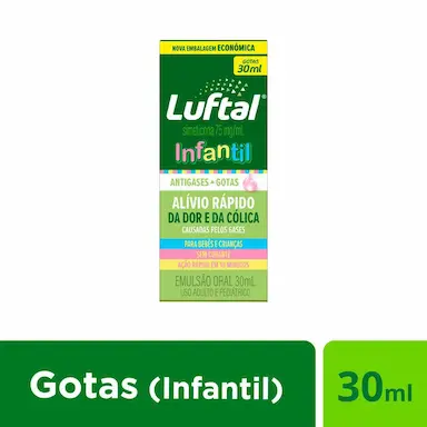 Luftal Infantil Simeticona 75mg/ml Gotas 30ml