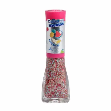 Esmalte Glitter Dailus feat. Mentos 8ml - Fruit Salad