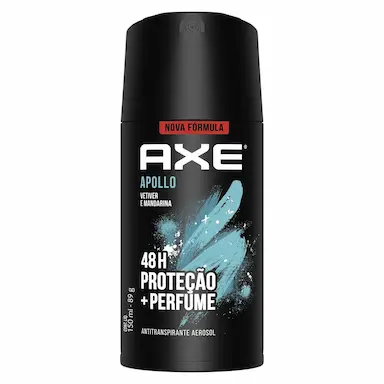 Desodorante Antitranspirante Aerosol Axe Apollo Body Spray Masculino 48h 150ml
