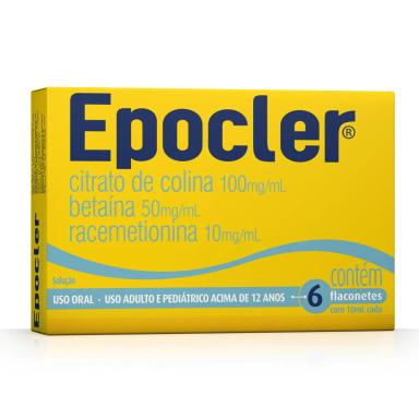 Epocler Abacaxi 6 flaconetes 10ml cada