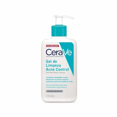 Gel de Limpeza Facial Cerave Acne Control 340g