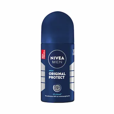 Desodorante Antitranspirante Roll-on Nivea Men Original Protect Masculino 72h 50ml