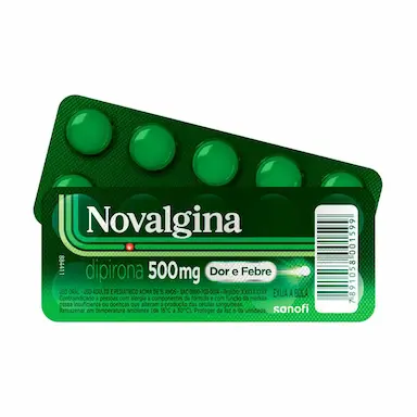 Novalgina Dipirona 500mg 10 comprimidos