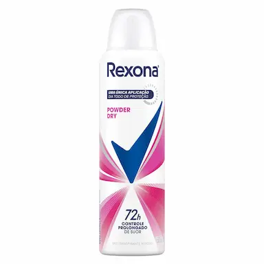 Desodorante Antitranspirante Aerosol Rexona Powder Dry Feminino 72h 150ml