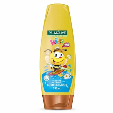 Condicionador Palmolive Naturals Kids para Todos os Tipos de Cabelos com 350ml
