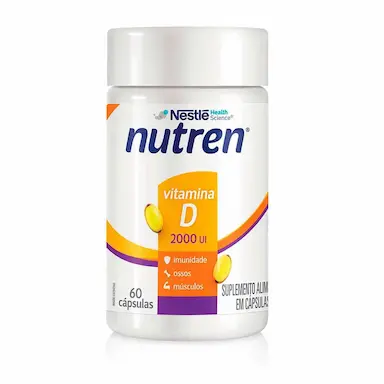 Vitamina D 2.000UI Nutren  60 cápsulas