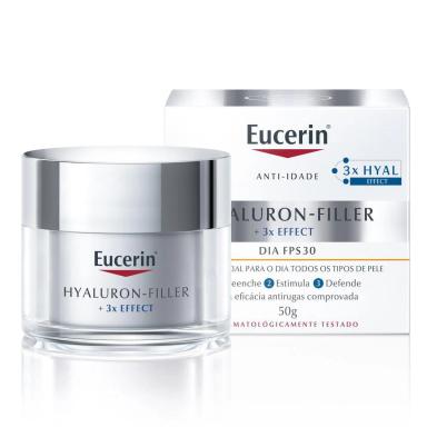 Creme Facial FPS 30 Antirugas Eucerin Hy-fi 3x Effect Dia com 50ml
