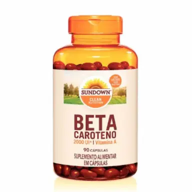 Beta Caroteno Sundown 2000UI 90 cápsulas