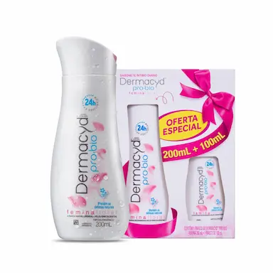 Kit Sabonete Íntimo Dermacyd Femina 200ml + 100ml