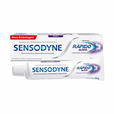 Creme Dental Sensodyne Rápido Alívio Original 50g