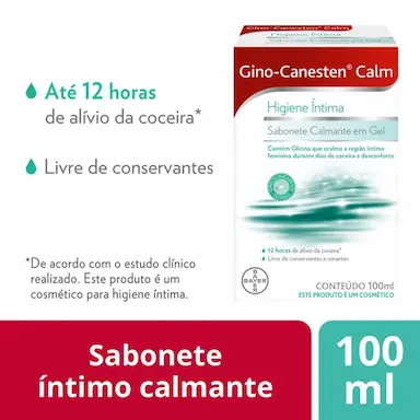 Sabonete Íntimo em Gel Gino-Canesten Calm 100ml