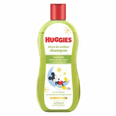 Shampoo Infantil Huggies Hora de Sonhar Camomila 400ml