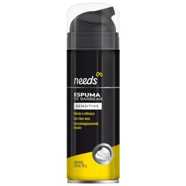Espuma De Barbear Needs Sensível 200g