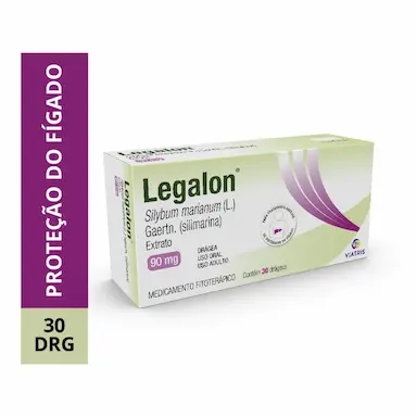 Legalon Silimarina 90mg 30 drágeas