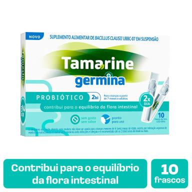 Probiótico Tamarine Germina 10 frascos de 5ml cada