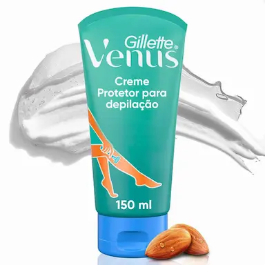 Creme Protetor para Depilação Gillette Venus Suavidade e Maciez 150ml