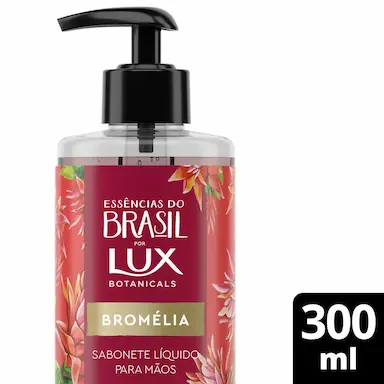 Sabonete Líquido para as Mãos Lux Botanicals Essências do Brasil Bromélia 300ml