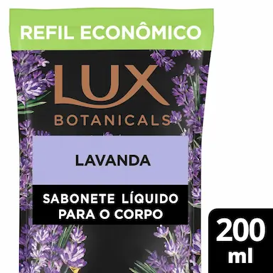 Refil Sabonete Líquido Lux Botanicals Lavanda com 200ml