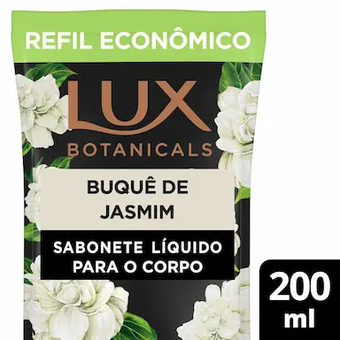 Refil Sabonete Líquido Lux Botanicals Buquê de Jasmim 200ml