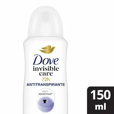Desodorante Antitranspirante Aerosol Dove Invisible Dry Feminino 48h 150ml