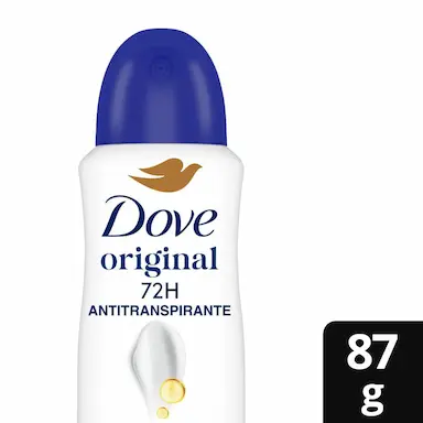 Desodorante Antitranspirante Aerosol Dove Original Feminino 72h 150ml