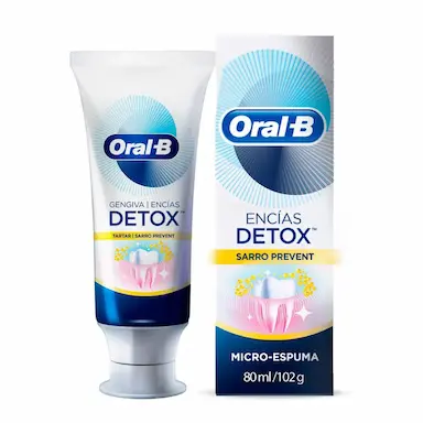 Creme Dental Oral-B Gengiva Detox Antitártaro 102g