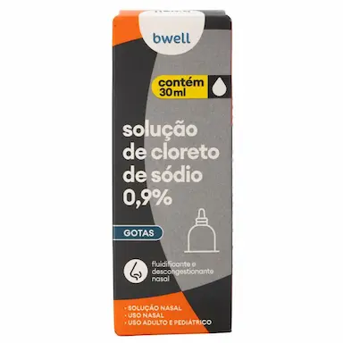 Descongestionante Nasal bwell 0,9% Gotas 30ml