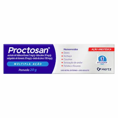 Pomada para Hemorroidas Proctosan 20g 1 Aplicador
