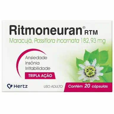 Ritmoneuran com 20 cápsulas