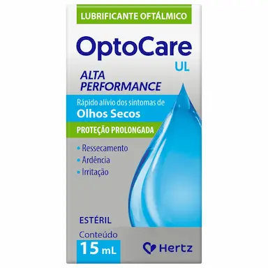 Colírio OptoCare UL Lubrificante Oftálmico com 15ml