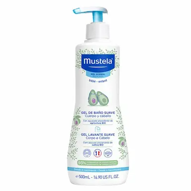 Gel Lavante Mustela Bebê Suave Corpo e Cabelo 500ml