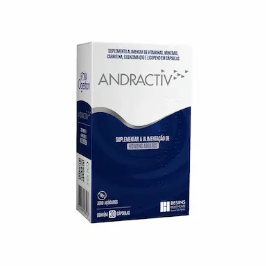 Polivitamínico Andractiv Besins Healthcare Homem 30 cápsulas