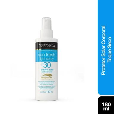 Protetor Solar Facial e Corporal Spray Sun Fresh FPS 30 Neutrogena 180ml
