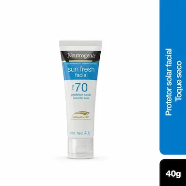 Protetor Solar Facial FPS 70 Neutrogena Sun Fresh 40g
