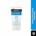 Protetor Solar Corporal Loção FPS 70 Neutrogena Sun Fresh 120ml